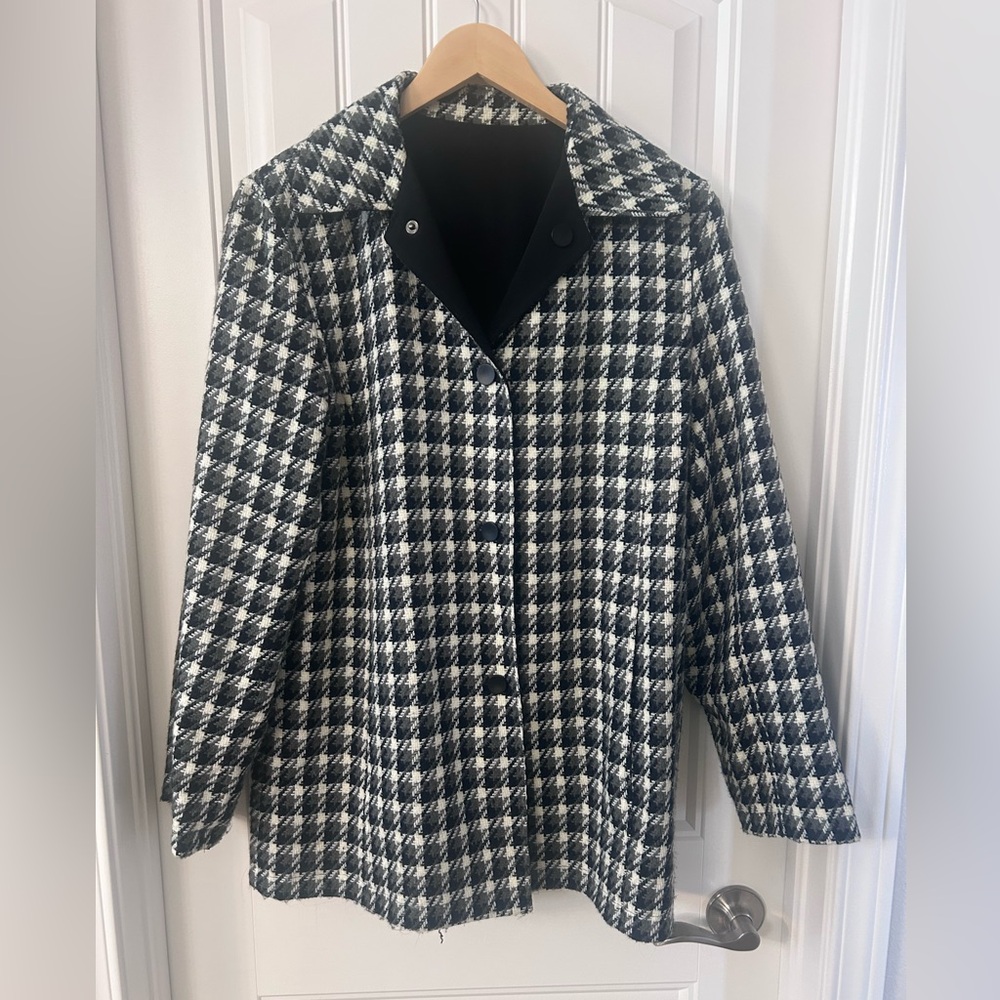 Women’s Houndstooth Reversible Jacket